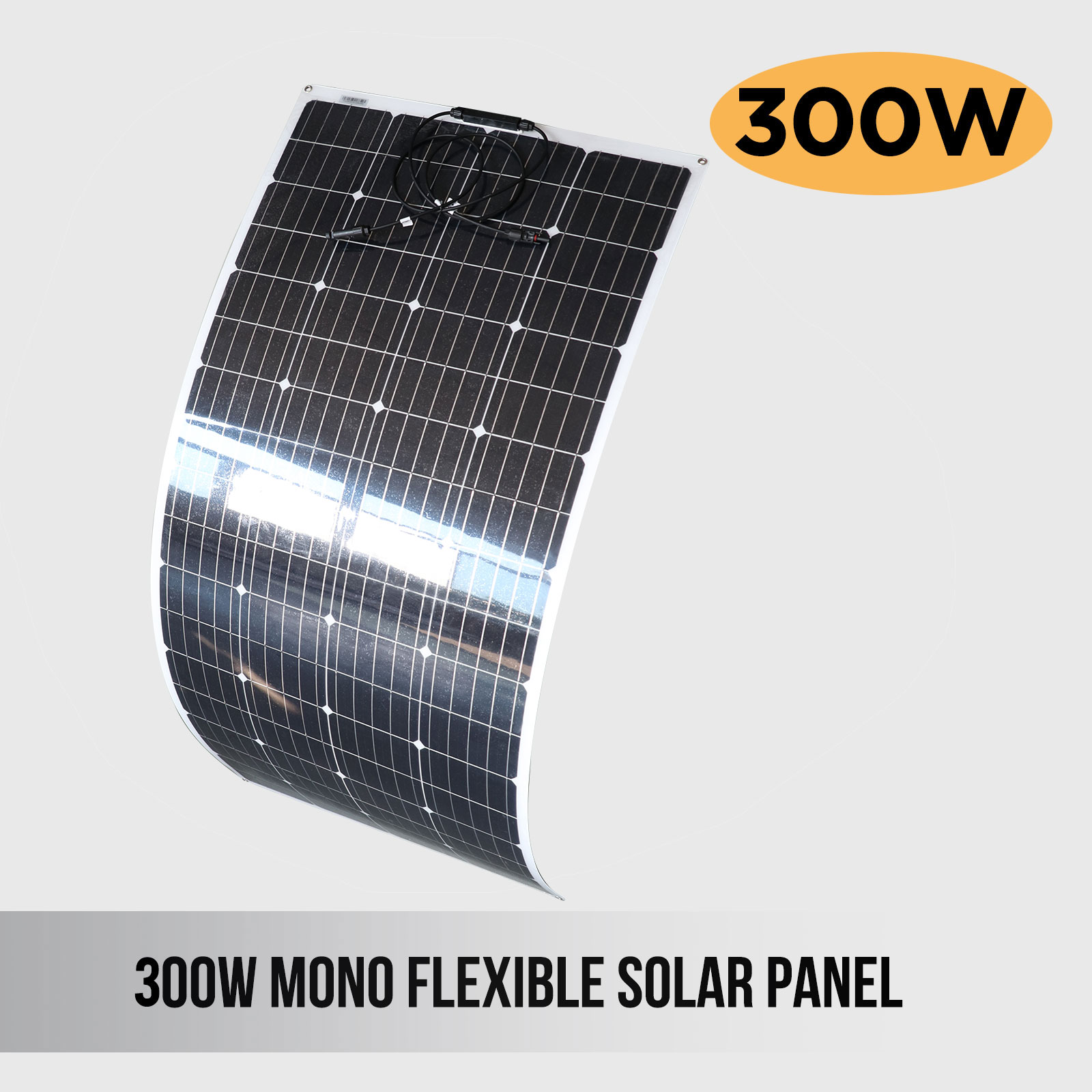 300W Mono Flexible Solar Panel Caravan Boat 4WD 12V Battery Charging